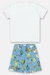 Pijama Camiseta e Bermuda em Suedine Up Baby - Fofinhos Baby