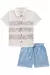 Conjunto de Camisa e Bermuda em Tecido Eco Stretch Luc.boo - comprar online