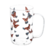 CANECA DE VIDRO RESISTENTE A CALOR BUTTERFLY 280ML - comprar online