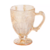 CANECA DE CRISTAL AMBAR ECOLÓGICO IMPERIAL 190ML - DOLCE HOME - loja online