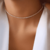 Choker Riviera folheado a ouro 18k - comprar online