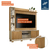 Home Theater 2 Portas Ripadas Montenegro - Cinamomo/Off White - Rufino Decor