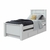 Cama Solteiro Athenas com Auxiliar Branco - Lopas - comprar online