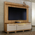 Home Theater 3 Portas Painel Ripado Montreal Valdemóveis - Cinamomo/Off White - comprar online