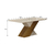 Conjunto Sala de Jantar Ilhéus Off White 1,80 M com 6 Cadeiras Linho Nobre Creme - loja online