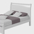 Cama de Casal Reali Branco - Lopas - loja online