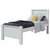 Cama Solteiro Athenas Branco - Lopas - comprar online