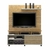 Estante Home Para Tv Até 60 Polegadas 1 Porta Star Valdemóveis - Cinamomo/off White - comprar online