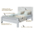 Cama Casal Athenas Branca - Lopas - loja online