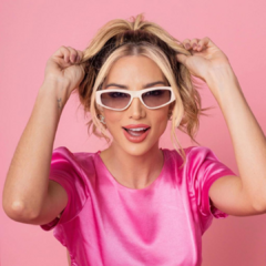 Óculos de Sol Gatinho Luna Nude - Wave Glasses - comprar online