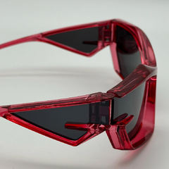 Óculos de Sol Esportivo Tesla Vermelho - Wave Glasses na internet