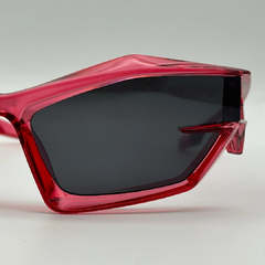 Óculos de Sol Esportivo Tesla Vermelho - Wave Glasses - WAVE GLASSES