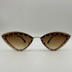 Óculos de Sol Tiffany Marrom - Wave Glasses - comprar online