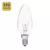 LÂMPADA INCANDESCENTE VELA E14 40W 220V INCOLOR EMPALUX #ID