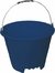 BALDE P/CONCRETO PLASTICO 12L AZUL C/PEGADOR - TERRAPLAST