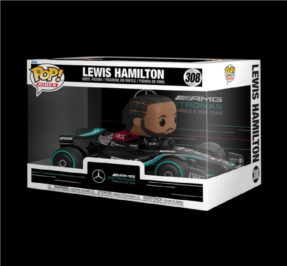 Formula 1 Mercedes Lewis Hamilton Super Deluxe Funko Pop! Ride