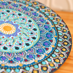 Mandala de 20 CM - Azul - tienda online