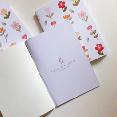 Libreta A6 floral - tienda online