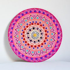 Mandala de 20 CM - Rosa