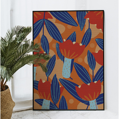 Arte de pared de flores imprimible - tienda online