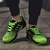 Tênis de corrida respirável esportes ao ar livre sapatos leves tênis de renda Confortável Calçado de treinamento atlético - loja online