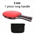 Raquete profissional de tênis de mesa cabo curto longo - comprar online