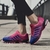 Tênis de corrida respirável esportes ao ar livre sapatos leves tênis de renda Confortável Calçado de treinamento atlético - loja online