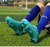 chuteira de futebol antiderrapantes respiráveis para homens, sapatos de futebol originais, chuteira para futsal e futebol na internet