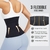 MISTHIN Plus Size 3 Peças Pele Negra Respirável Cintura Dupla Cinto Treinador - comprar online