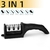 Afiador de faca 3 segmentos domésticos multifuncional portátil - RadiantStore