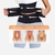 Imagem do MISTHIN Plus Size 3 Peças Pele Negra Respirável Cintura Dupla Cinto Treinador