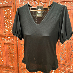 Blusa Malha Decote V