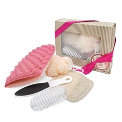 SET SPA 5pz. ESPONJA VEGETAL