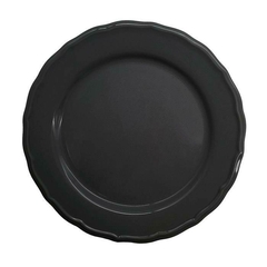 PLATO JULIET POSTRE 21cm NEGRO