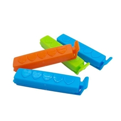 CIERRA BOLSAS x10 PLASTICO 7cm. - comprar online