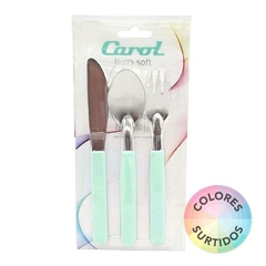 SET CUBIERTOS CAROL INFANTIL 3pz - comprar online