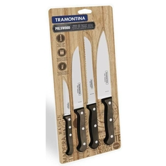 SET x4 CUCHILLOS POLYWOOD TRAMONTINA