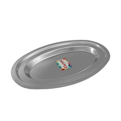 FUENTE OVAL 23.5cm. ACERO INOX. CAROL