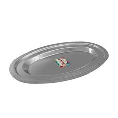 FUENTE OVAL 26.5cm. ACERO INOX. CAROL