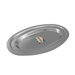 FUENTE OVAL 28.5cm. ACERO INOX. CAROL