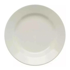 PLATO PLAYO CERAMICA BLANCO - comprar online