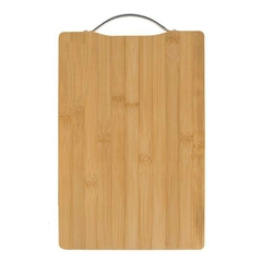 TABLA DE PICAR BAMBU C/ASA 34x24cm