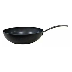 WOK HUDSON TOTAL BLACK 28cm.