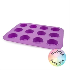 MOLDE MUFFINS x12 SILICONA CAROL - comprar online