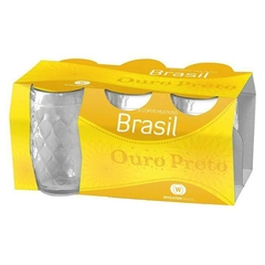 VASO WHEATON OURO PRETO PACKx6 - comprar online