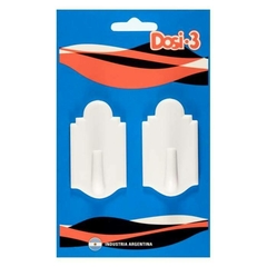 PERCHA ADHESIVA CUAD.x 2 - comprar online