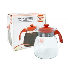 JARRA CAFE/TE VIDRIO TEMPLADO 1L.