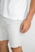 Camiseta de Algodão Egípcio Gola V Manga Curta Branca - BISPO | MODA MASCULINA