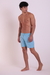 Shorts de Alfaiataria Xadrez Azul - comprar online