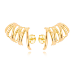 Brinco Earcuff Liso - Dourado - comprar online